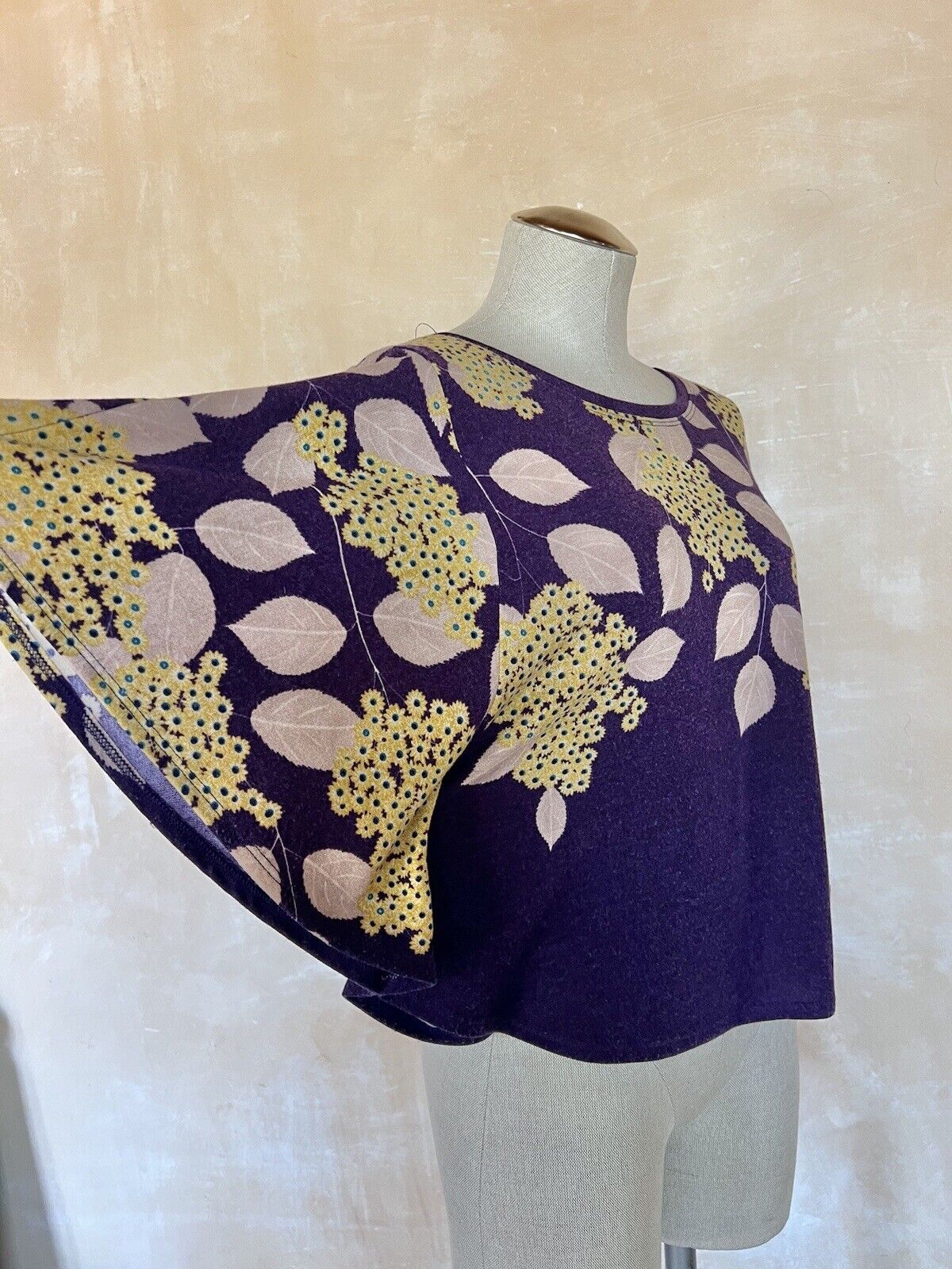 Anthropologie Harmony Purple Floral Kimono Lightw… - image 6