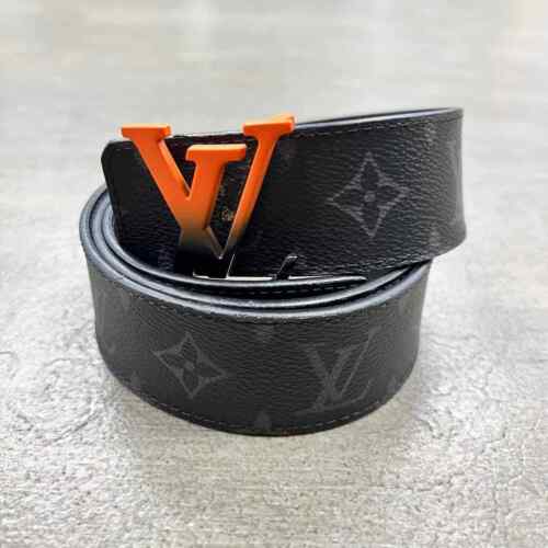 Louis Vuitton Belt "MONOGRAM ECLIPSE" - Size 36 (… - image 1