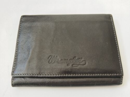 Authentic Wrangler Men real 100% leather wallet o… - image 1