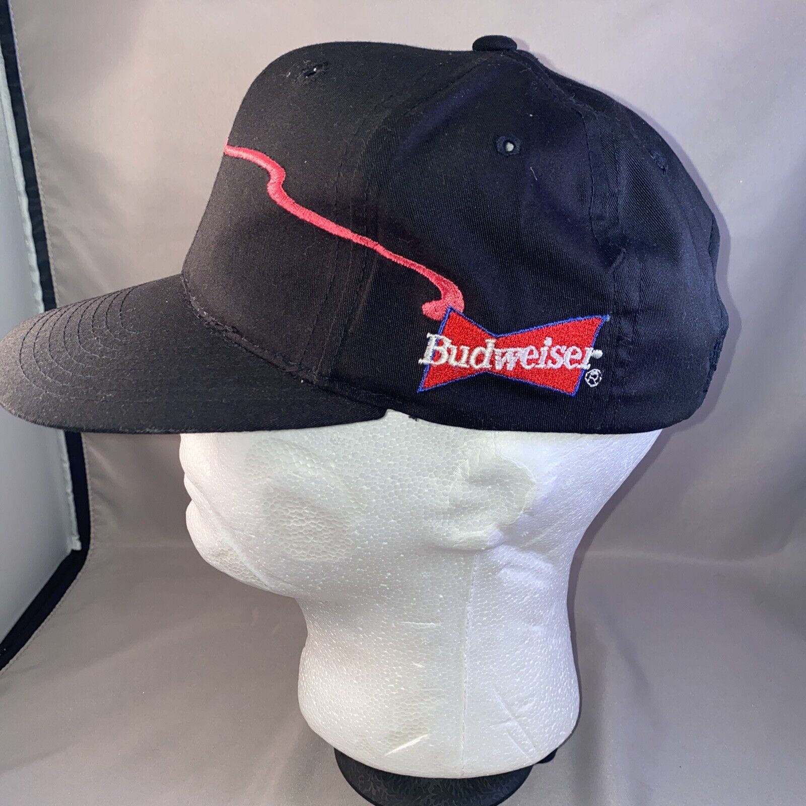 Rare Vintage 90s Budweiser Frog Snapback Hat Cap … - image 5