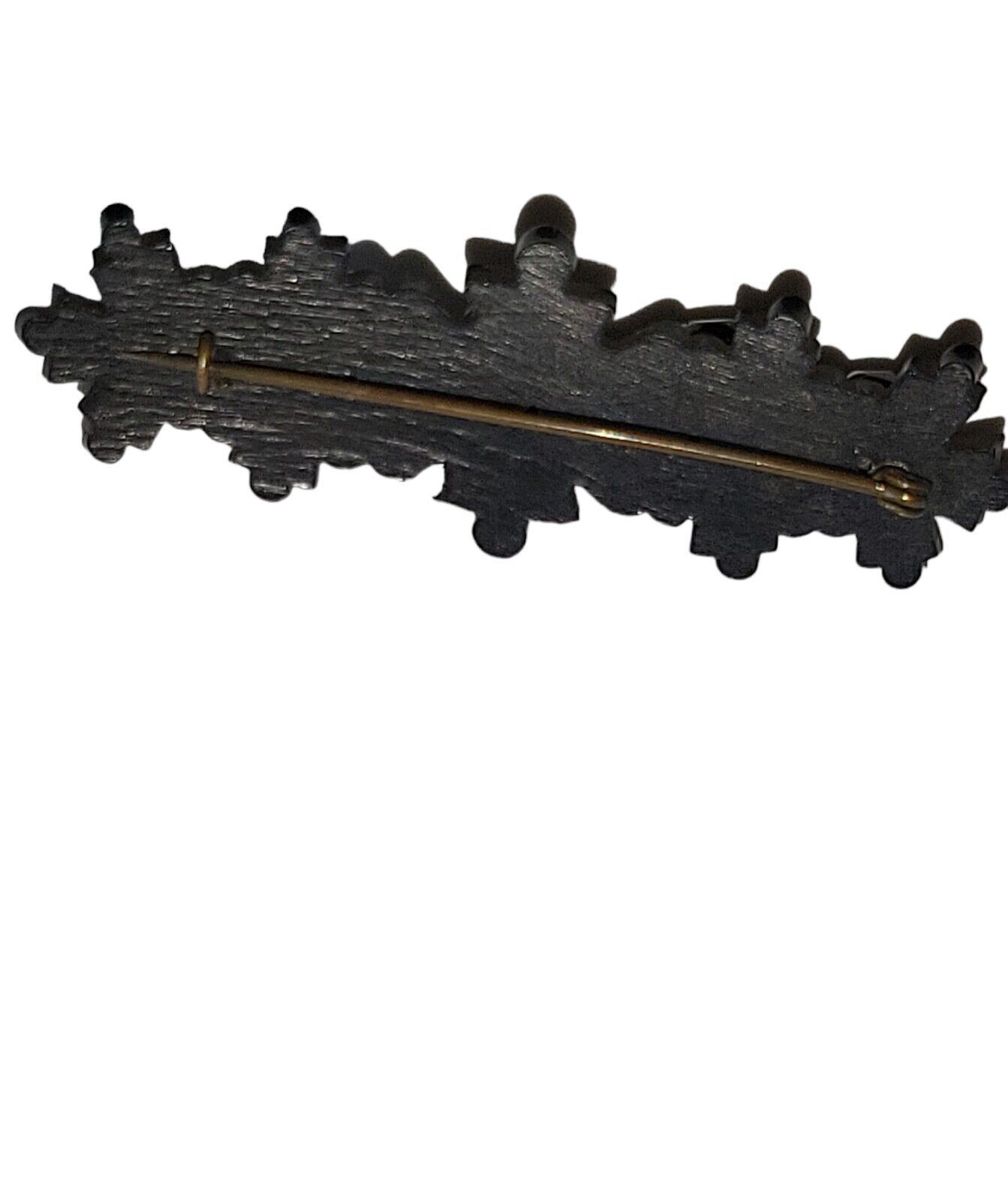 Antique Victorian Hand-carved using both Bog Oak … - image 7