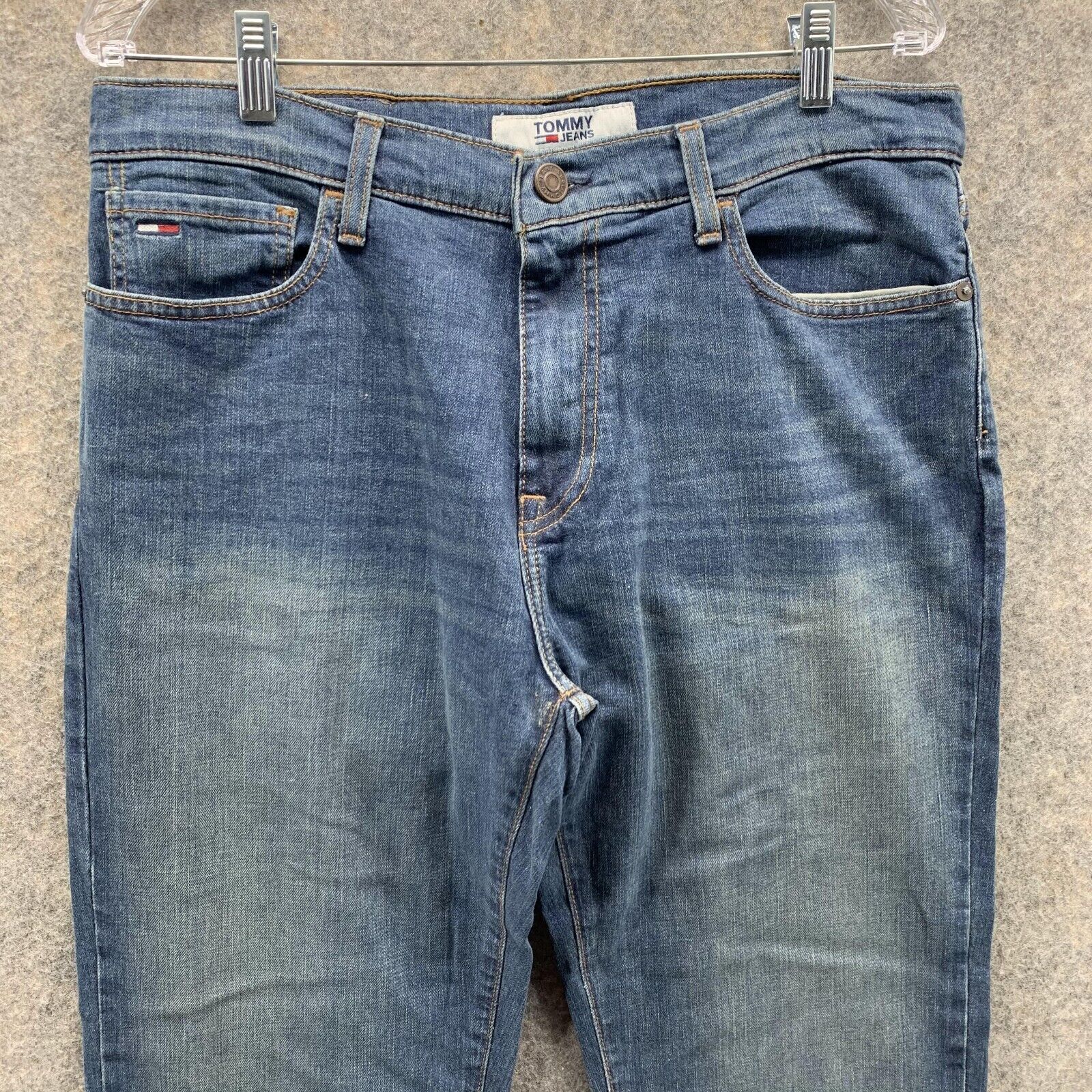 Tommy Hilfiger Jeans Men 32x30 Blue Denim Pants R… - image 2