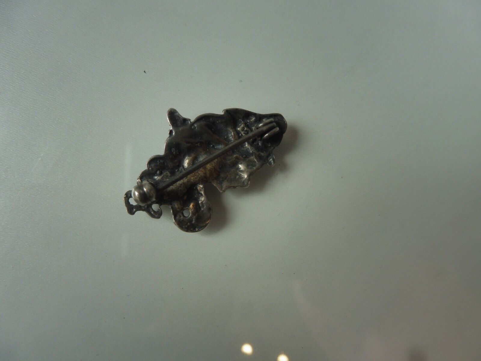 Beautiful, old brooch, 925 silver, depiction of a… - image 2