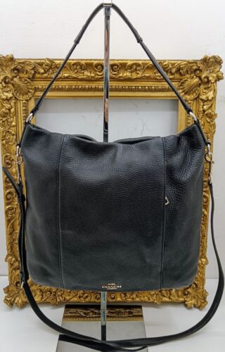 COACH SHOULDER BAG OR SHOULDER BAG Black Leather L