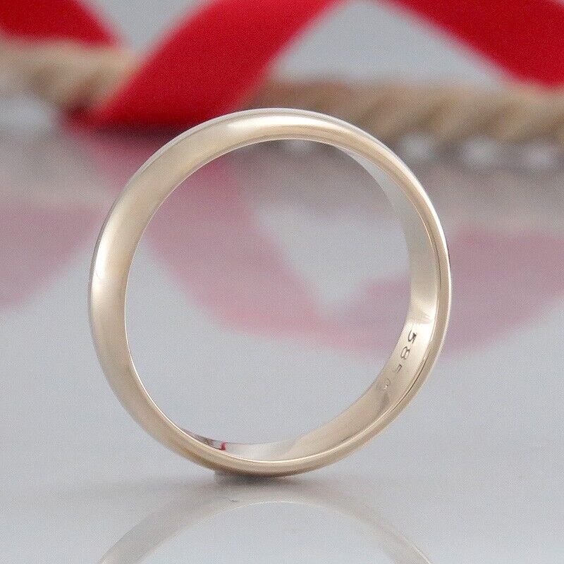 Wedding Ring - Wedding Ring - Partner Ring - 14K/… - image 4