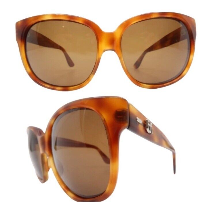 Vintage Emmanuelle Khanh Paris Tortoises Sunglass… - image 2