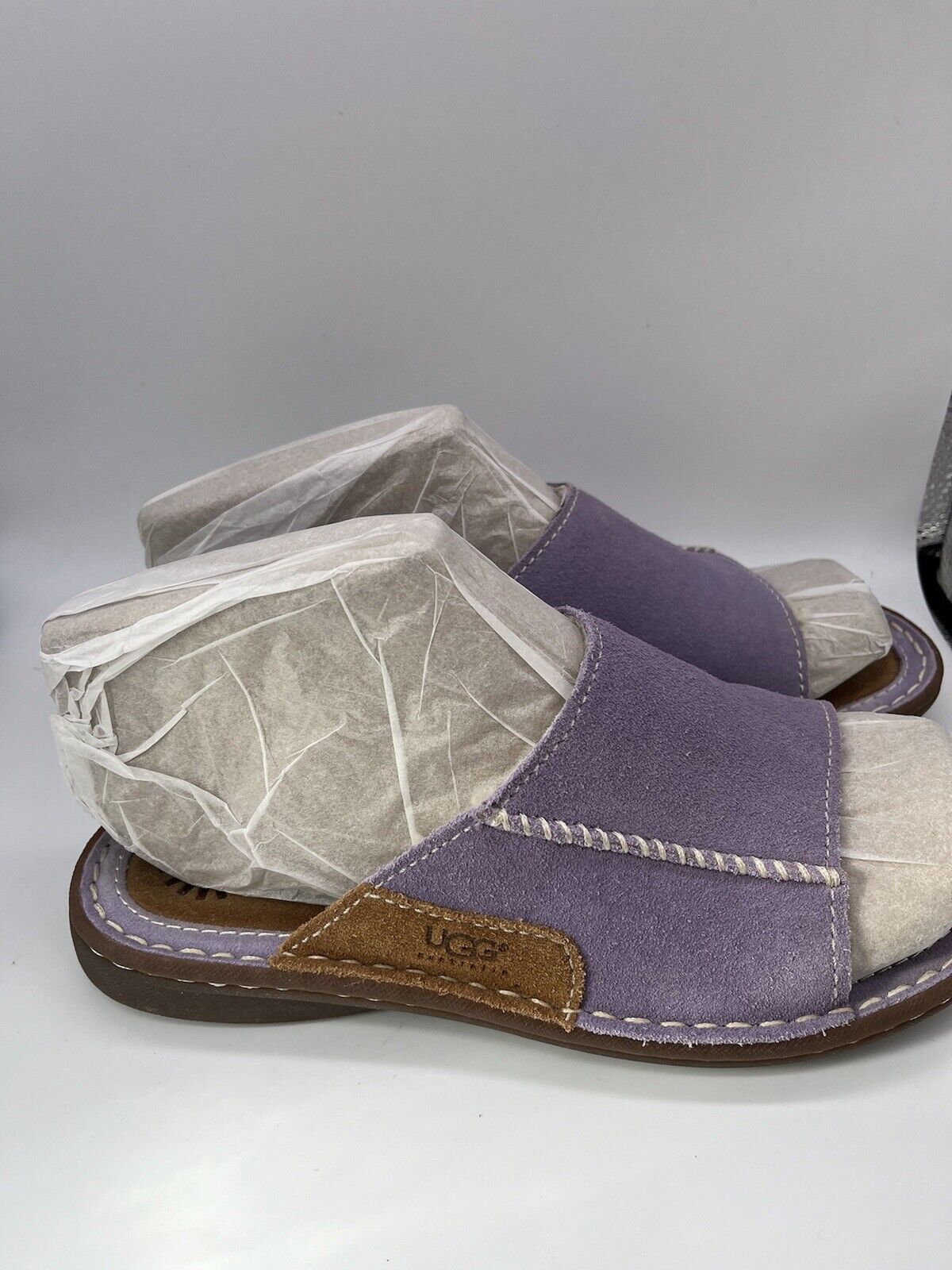 UGG Australia Lilac Suede Leather Sheepskin Comfo… - image 3