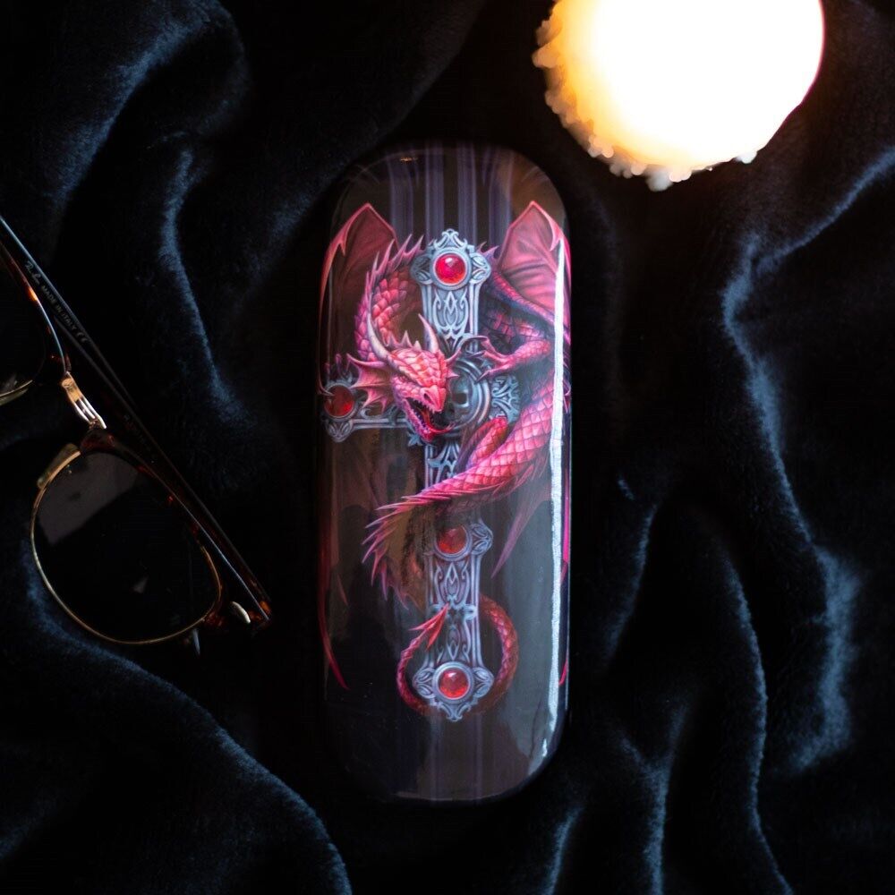 Anne Stokes Glasses Cases Gothic Fantasy Owl Wolf Mermaid Witch Dragon ...