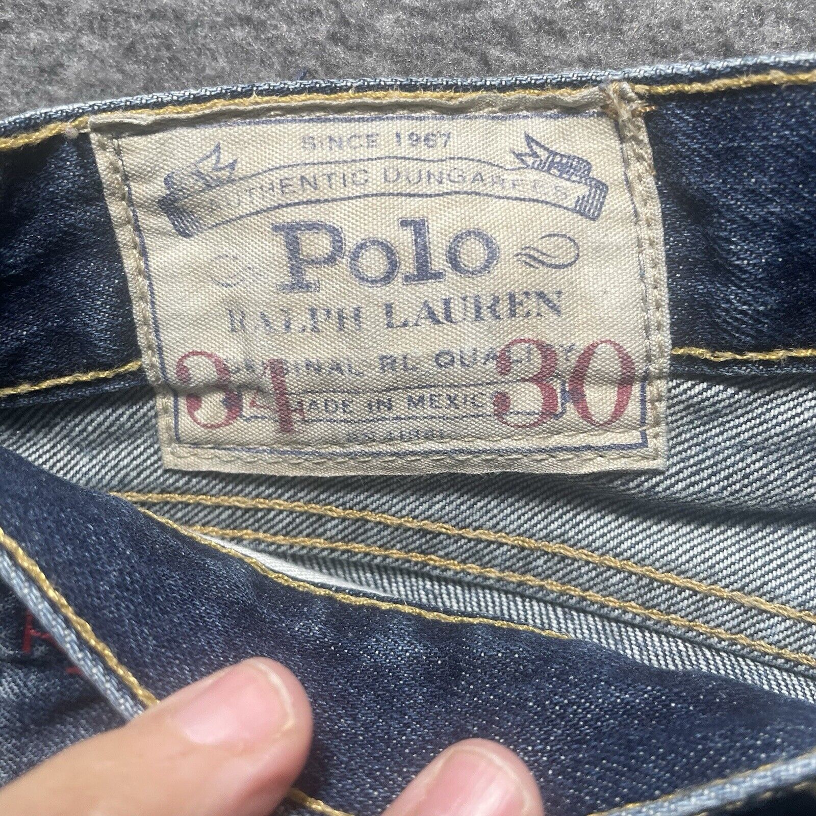 Polo Ralph Lauren Authentic Dungarees Men’s Jeans… - image 4