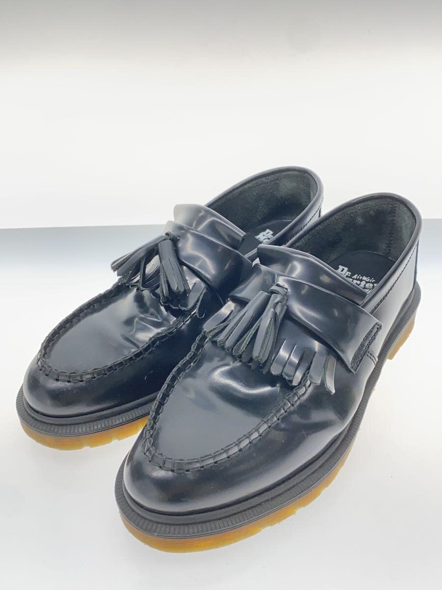 Dr. Martens UK7 Black Leather Loafers Used - image 2