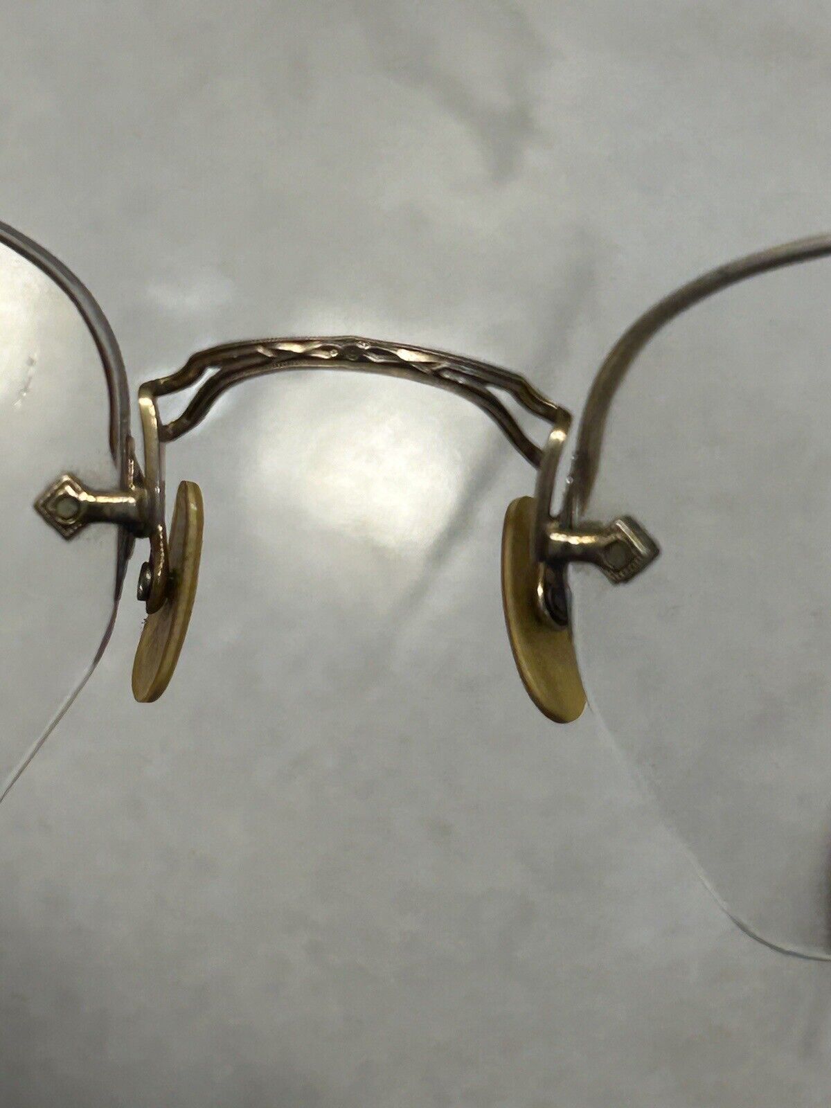 Antique gold wire rim eyeglasses 2Pairs used . - image 5