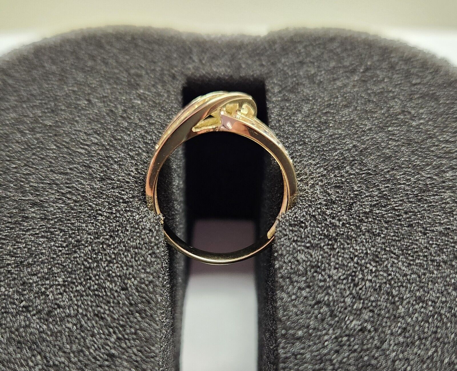 14k Yellow Gold Cubic Zirconia Ring (#1) - image 4