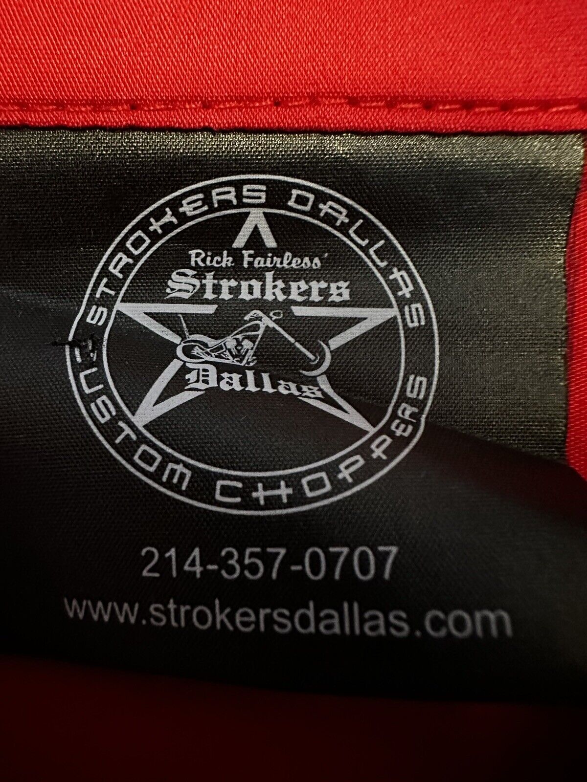 Rick Fairless Strokers Custom Choppers Dallas Wom… - image 2