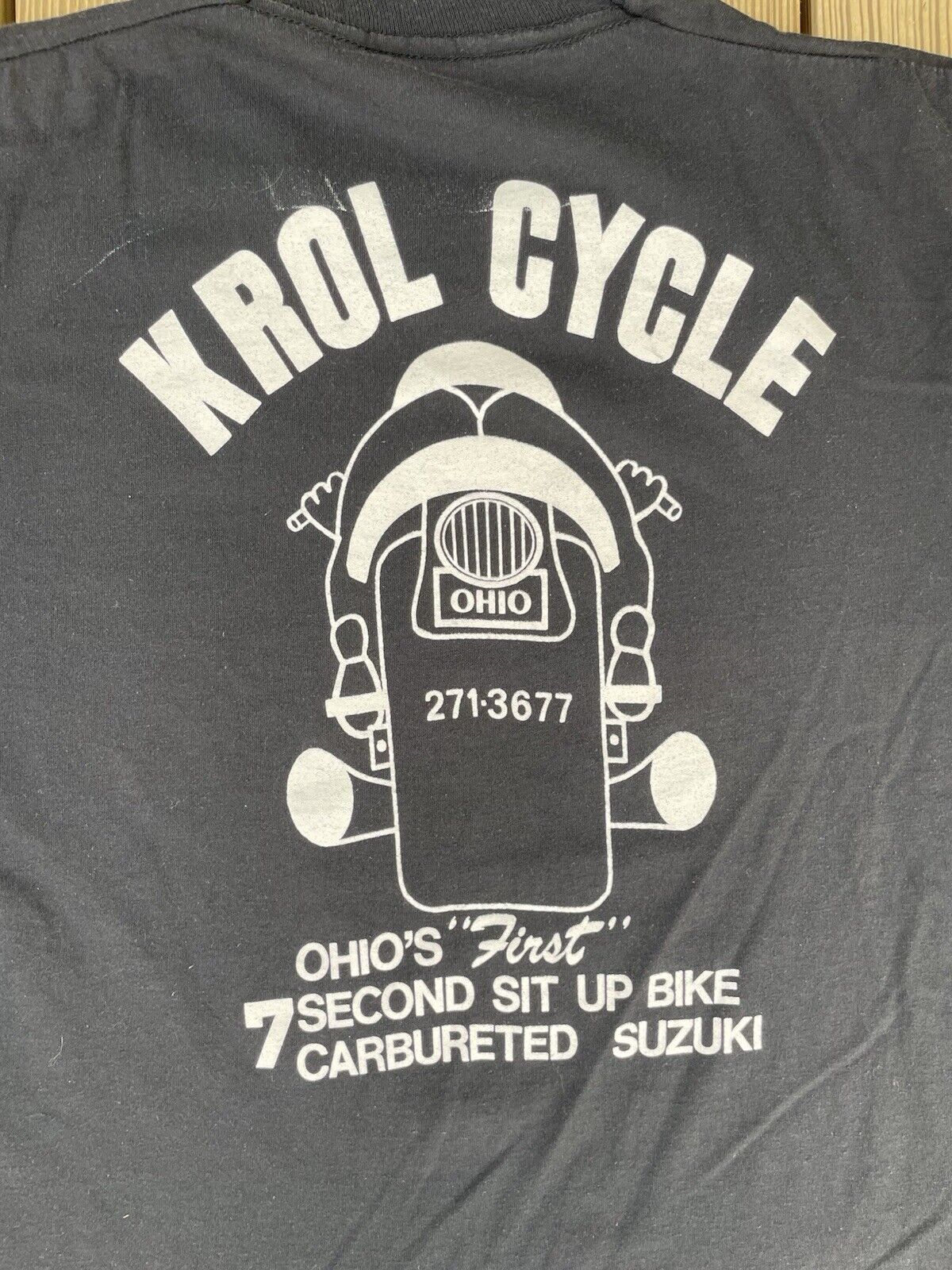 1980”s Suzuki Motorcycle tshirt - image 4