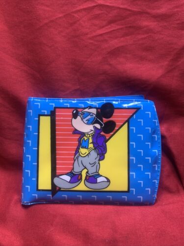 Vintage Vtg Mickey Mouse Wallet 80s Style Disney C