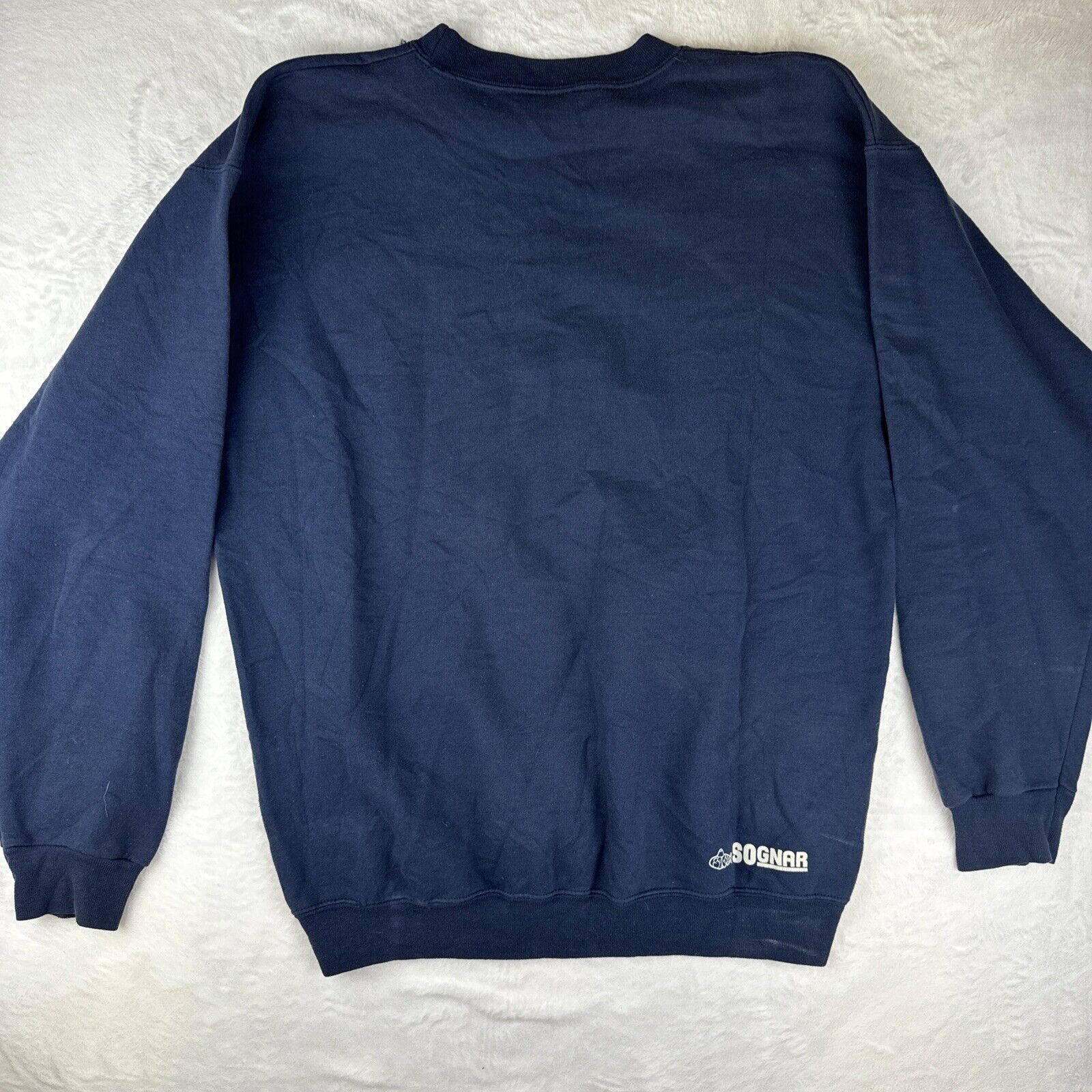 VTG Late Night Radio Crewneck Sweater Size M - image 5