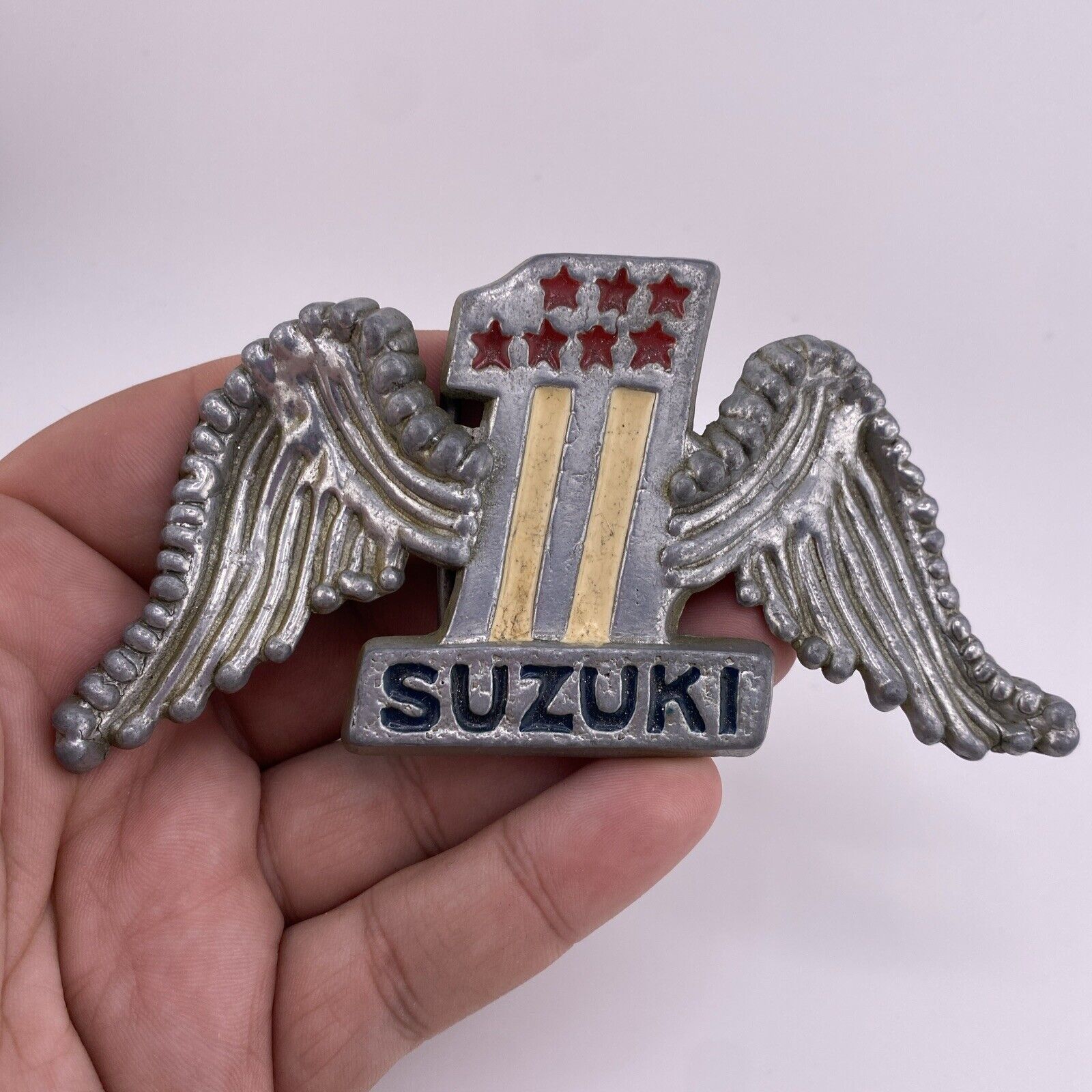 VINTAGE 1970s SUZUKI MOTORCYCLES COMMEMORATIVE BE… - image 4