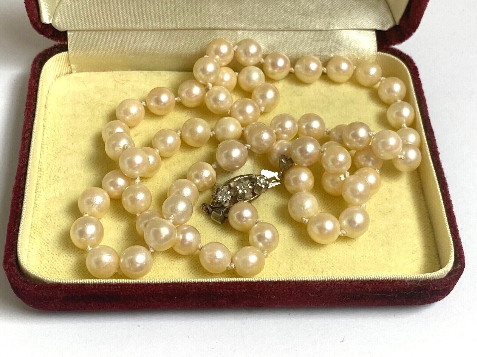 Beautiful Rare Culture Salt Natural Pearls Diamon… - image 11