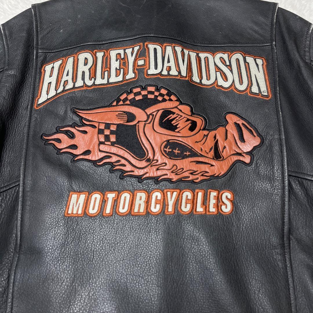 Harley Davidson Leather Jacket Riders S Genuine - image 2