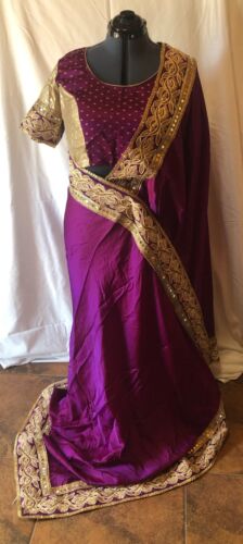 Indian Wedding guest Saree size 16.  Worn once to 