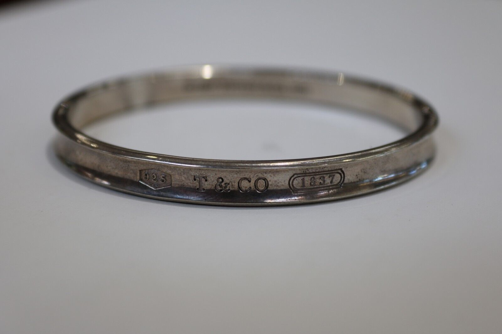 tiffany and co sterling silver bangle bracelet - image 2