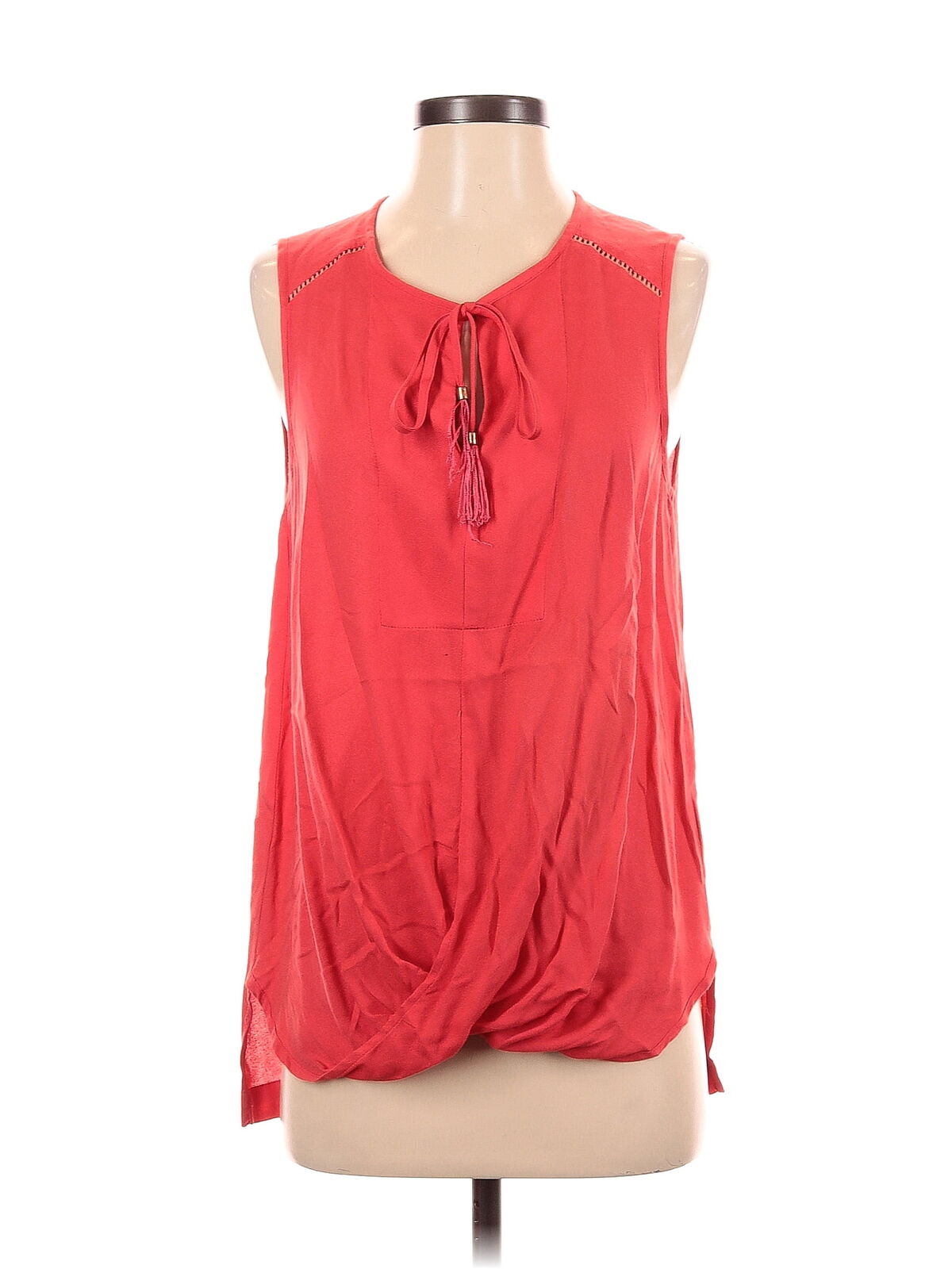 Ella Moss Women Red Sleeveless Blouse S - image 1