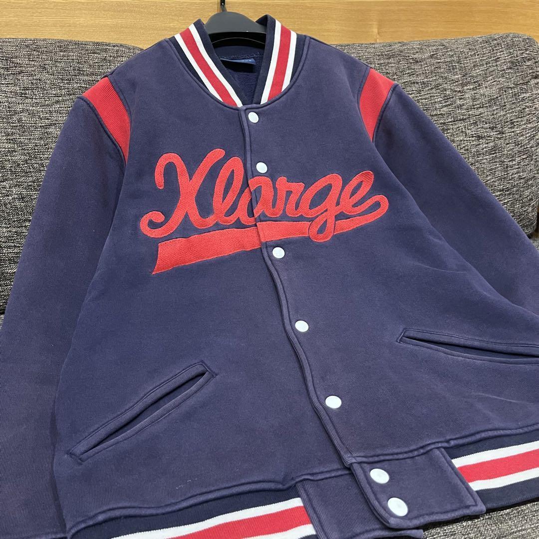 XL Size arge Extra Large Stadium Jumper Navy/Red - image 6