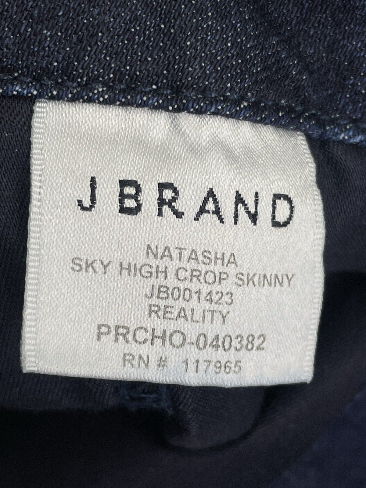 J BRAND NATASHA  SKY HIGH CROP SKINNY WOMEN'S JEA… - image 9