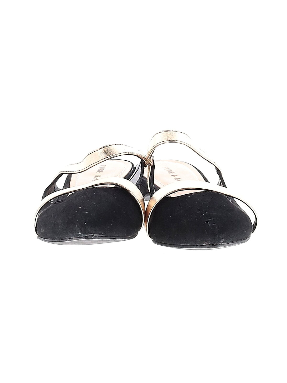 Pure Navy Women Black Flats 5 - image 2