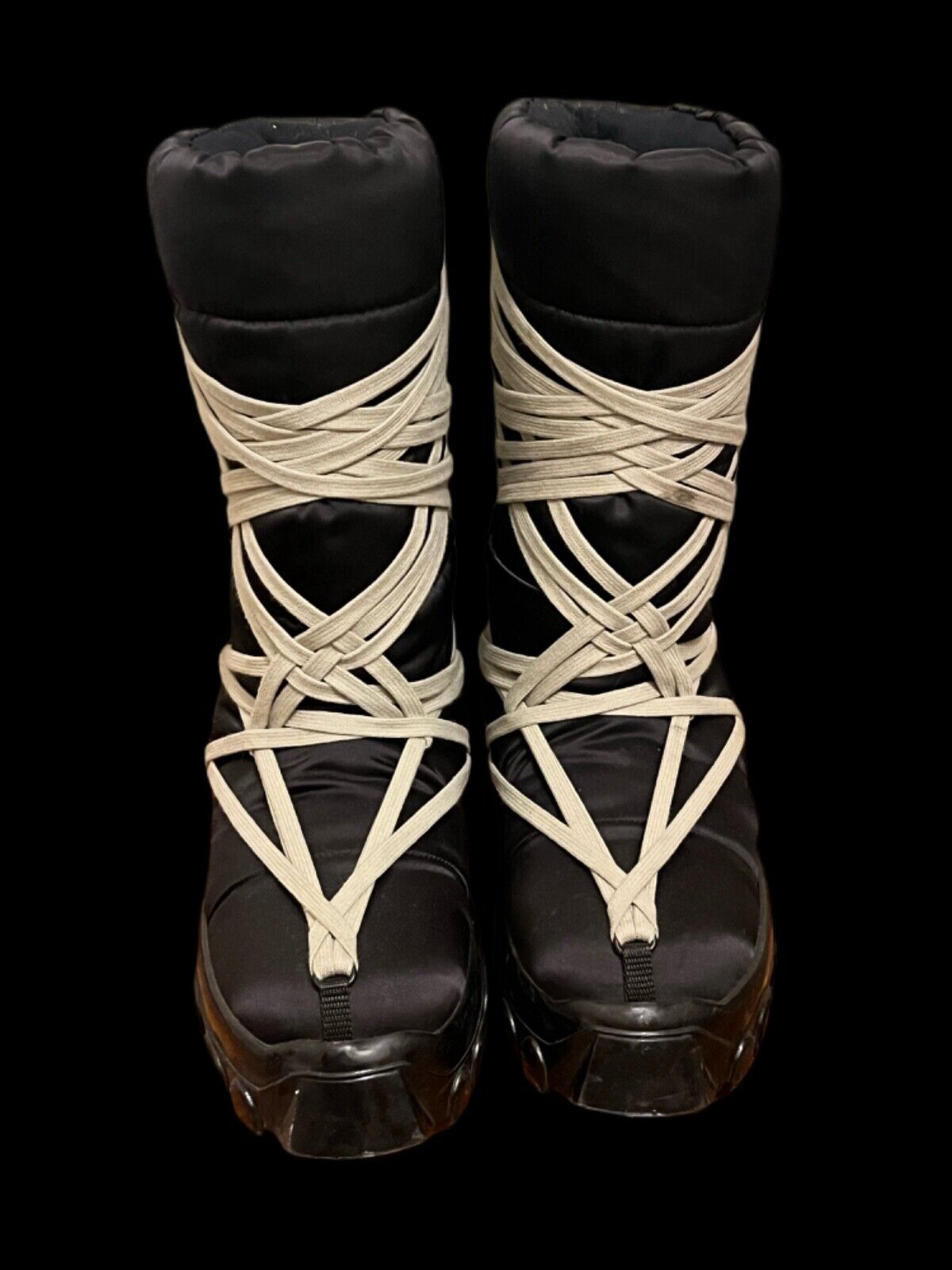 Rick Owens FW21 Megalace Lunar Boots in Gethseman… - image 3