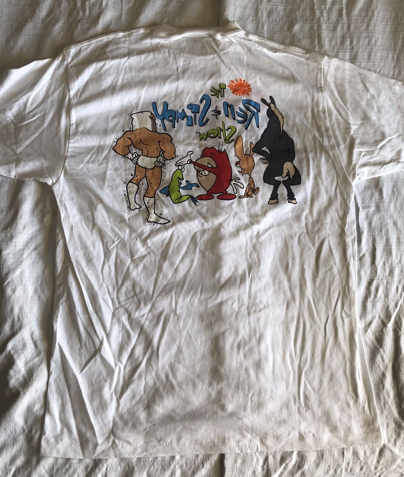 THE REN & STIMPY SHOW vintage t shirt Nickelodeon… - image 4