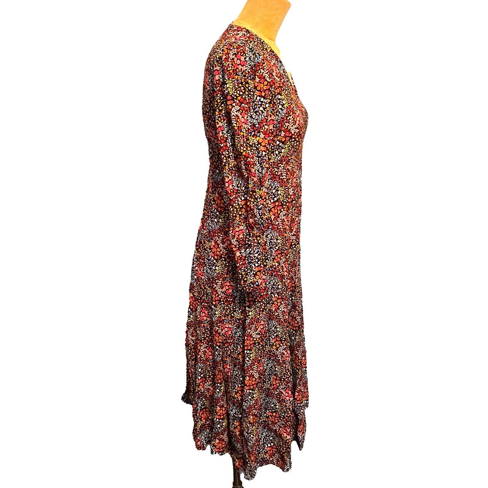 Boden floral print maxi dress, size 8P - image 2