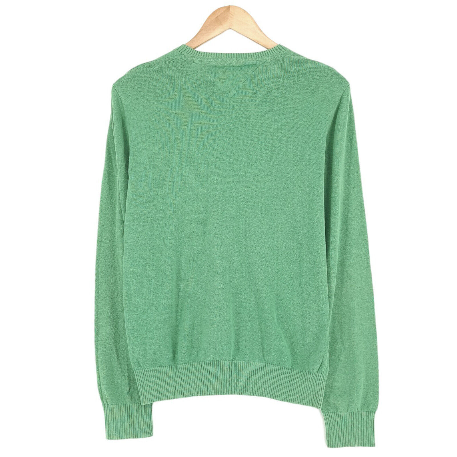 Tommy Hilfiger Premium Cotton Jumper Sweater Gree… - image 2