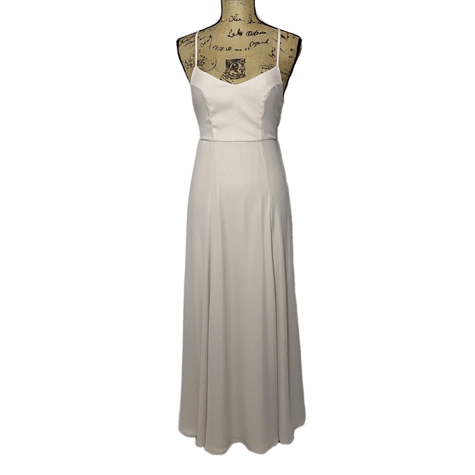 Show Me Your Mumu Maxi Dress XS Pale Rose Lilac S… - image 1