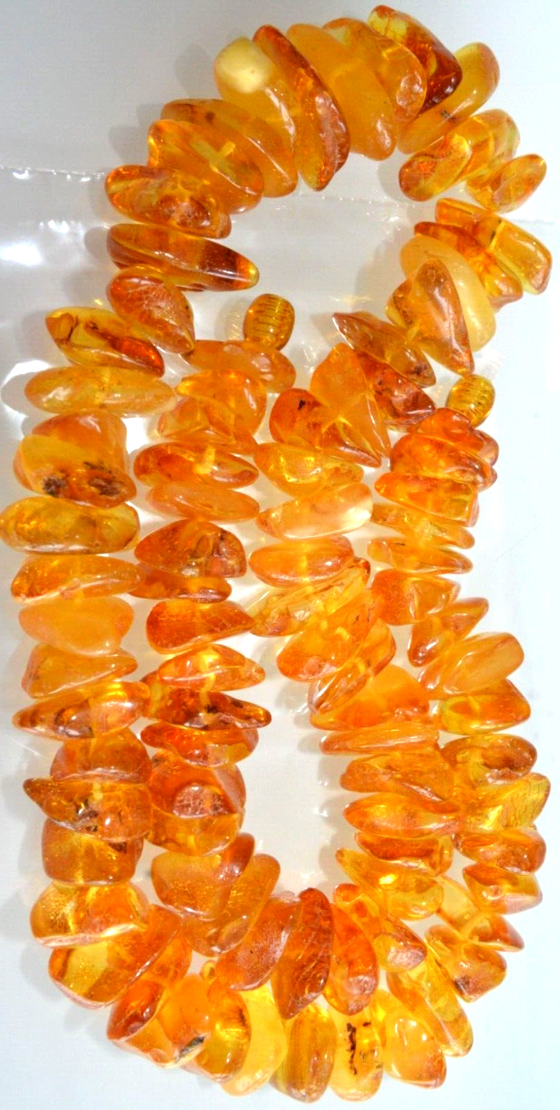 80gr RUSSIAN SOVIET BALTIC AMBER BEAD NECKLACE 琥珀… - image 2