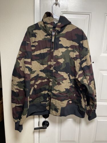 Men’s Dickies Workwear Camo Jacket Size XXL Heavy 