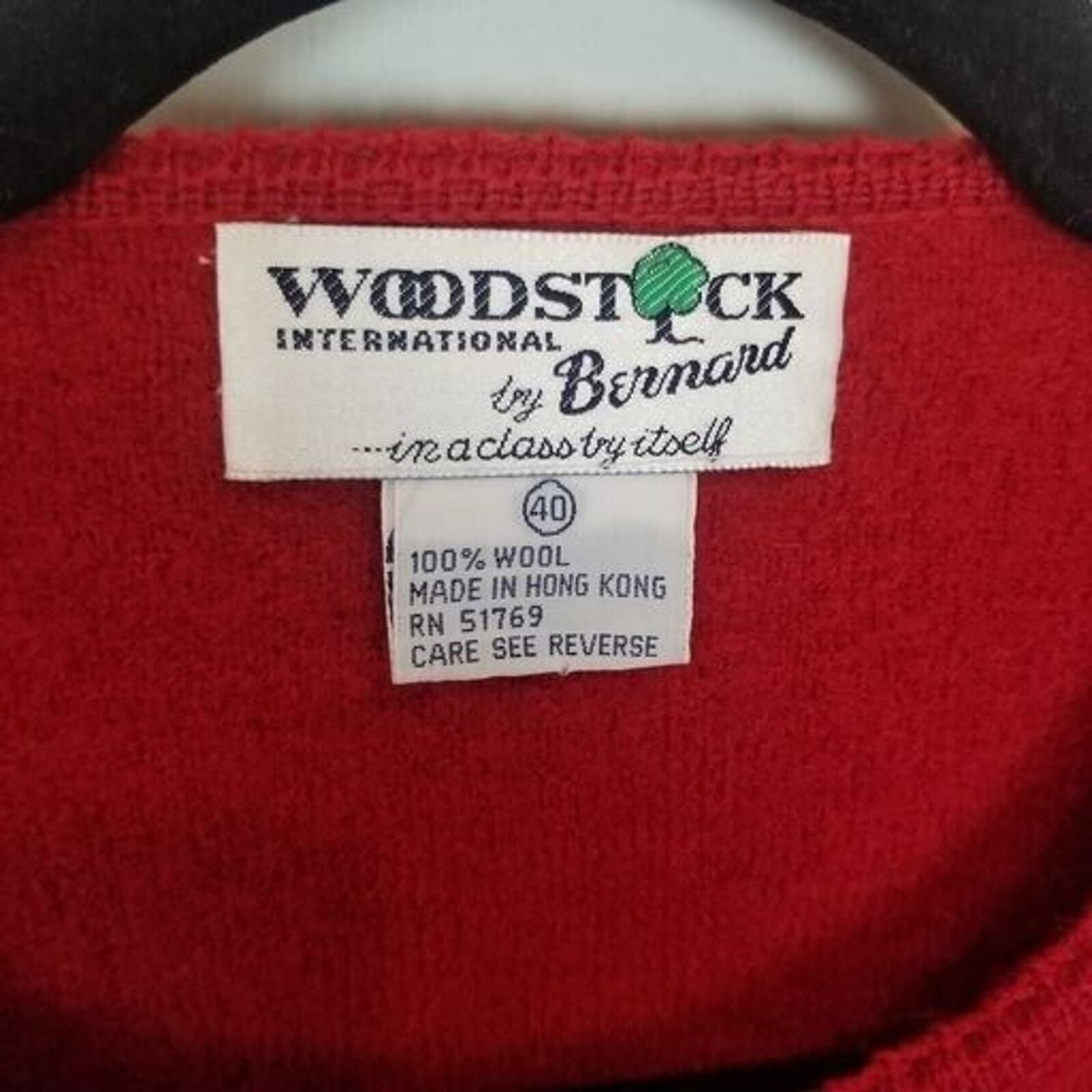 VTG Woodstock International By Bernard Womens 40 … - image 6