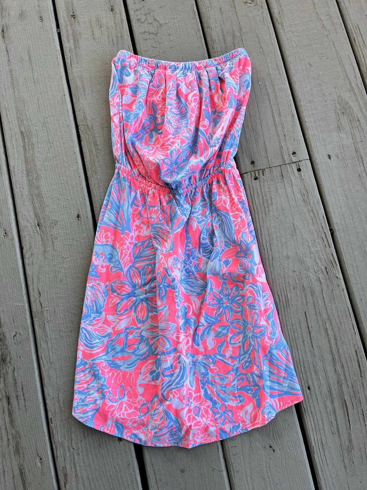 Lilly Pulitzer Summer Siren Windsor Strapless Dre… - image 1