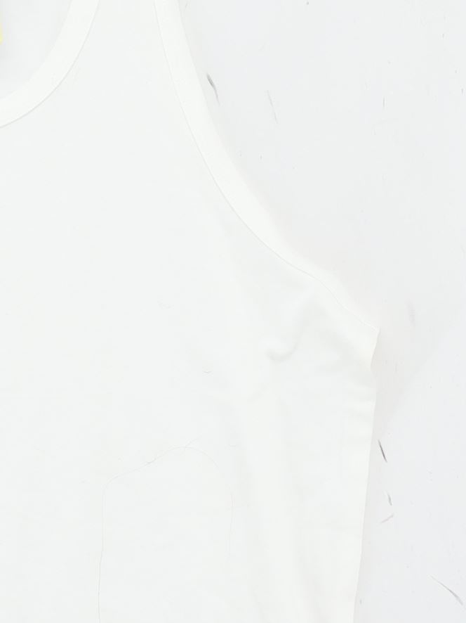 Calvin Klein Women's T-Shirt M White Cotton with … - image 4