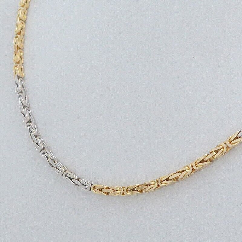 Necklace/Choker-King Chain in 14K/585 Yellow Gold… - image 3