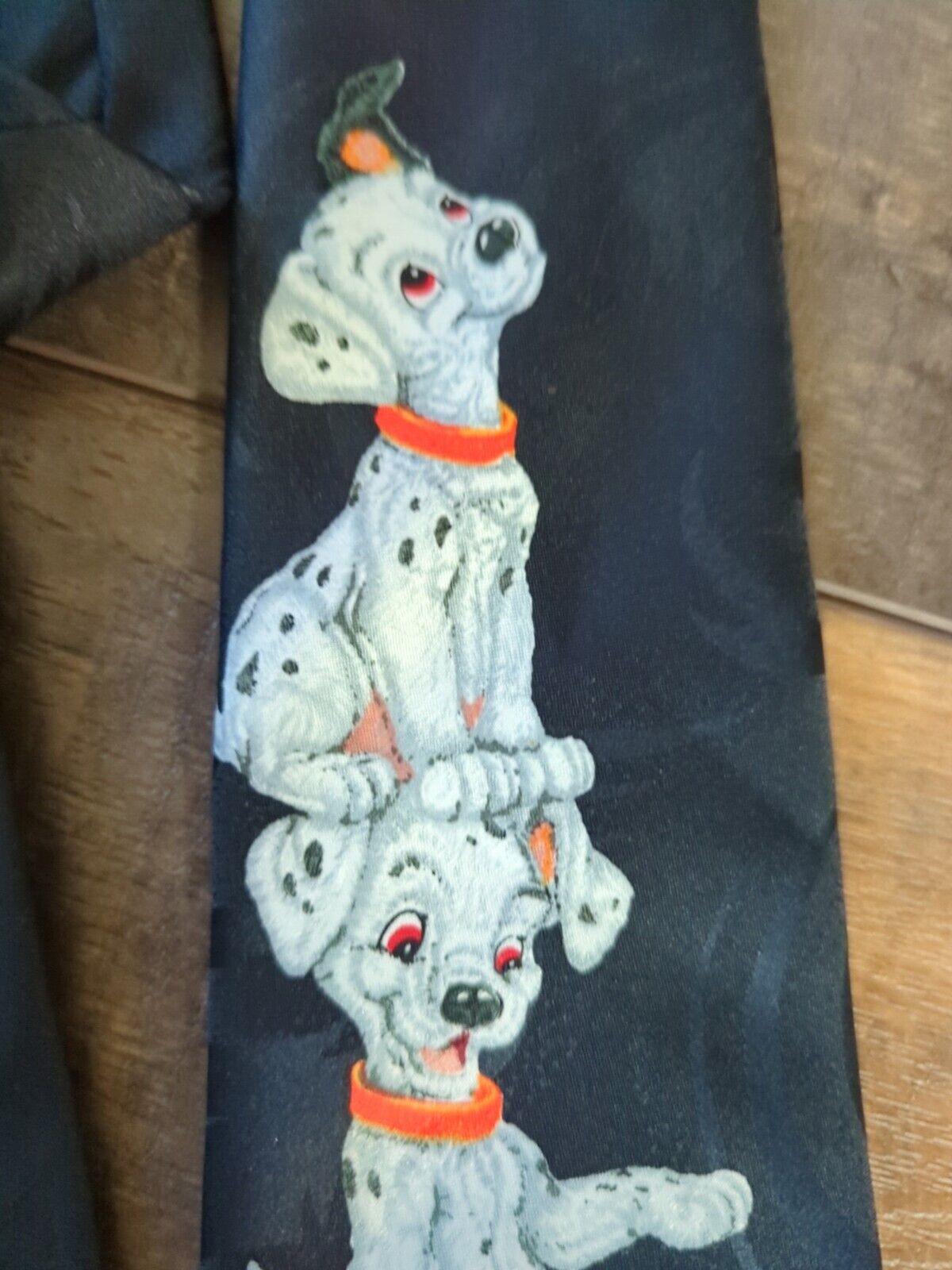 WALT DISNEY TIE 101 DALMATIANS CARTOON CRAVATTA  … - image 2