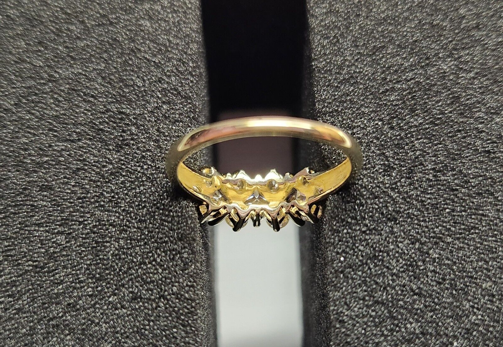 14k Yellow Gold Cubic Zirconia Ring (#6) - image 6