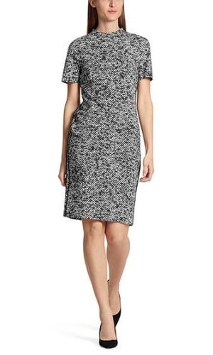 ** Marc Cain ** Figure Hugging Dress ** Tweed ** N