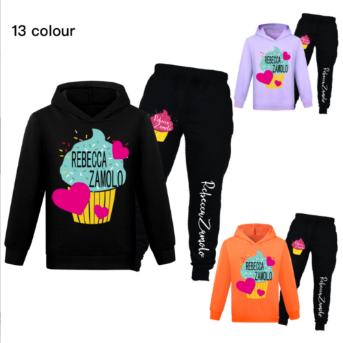 Kids T-Shirt Rebecca Zamolo Youtube Merch Hoodies Hooded Top Pant ...