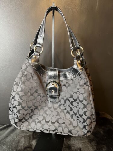 Coach Shoulder Bag -Black Lightly Used - image 1