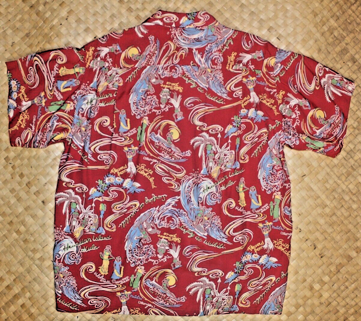 Rare SUN SURF Hawaiian Aloha Shirt –  1940’s “Haw… - image 12