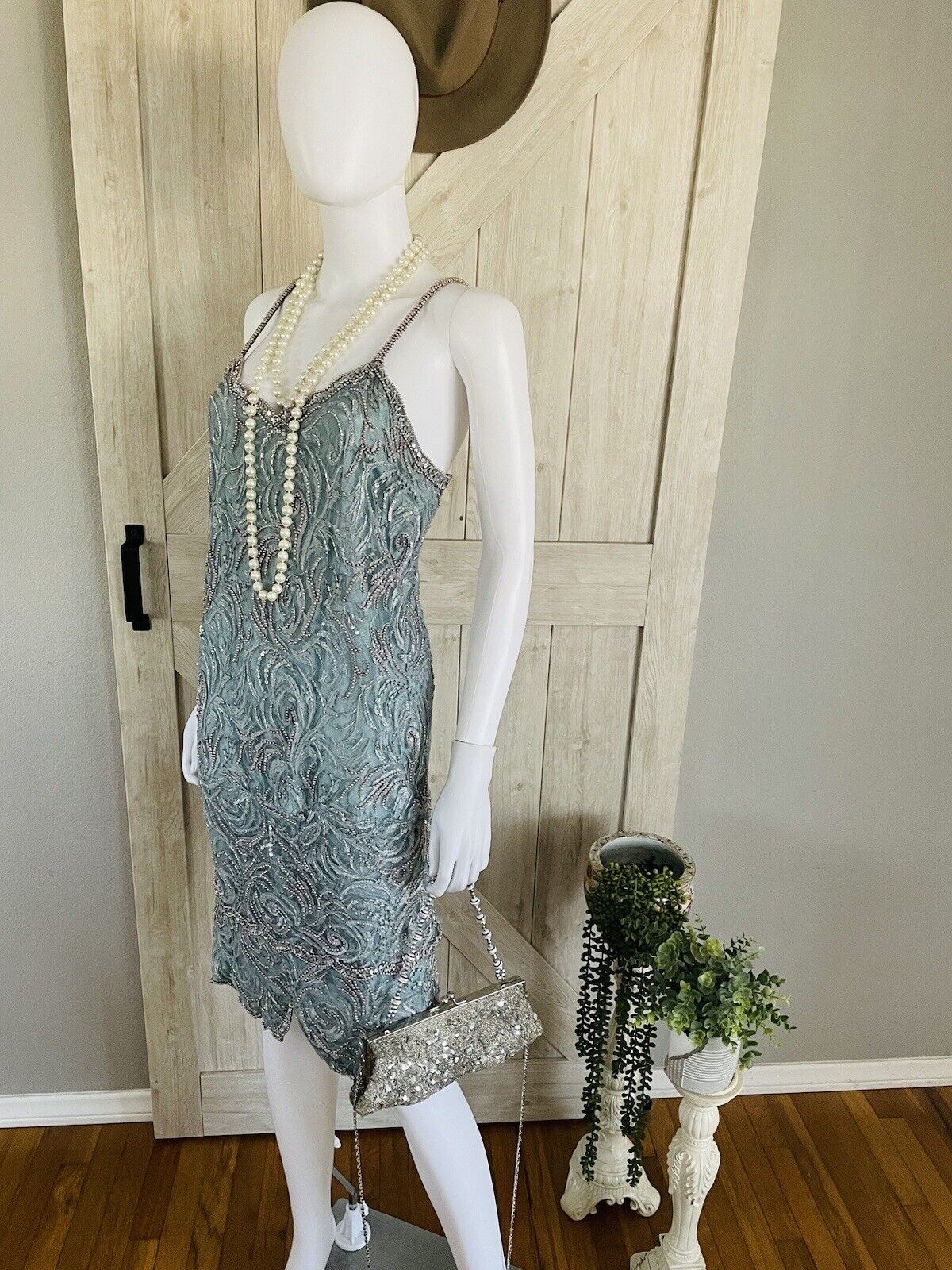 Vintage Judith Ann Creations Gatsby Cocktail Dress - image 5