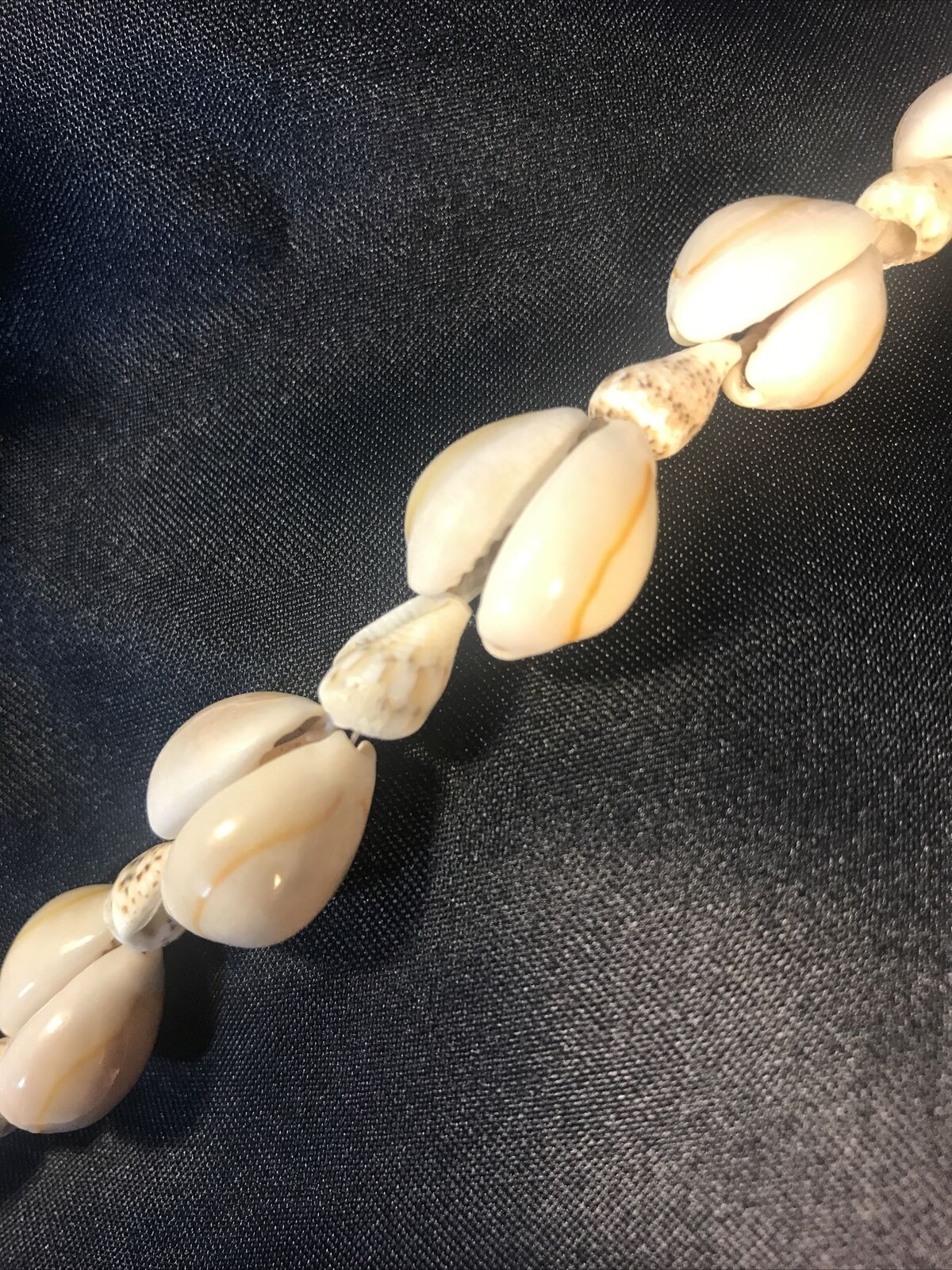 Shell 36" Necklace Hawaiian Vintage VISCO Lei Fer… - image 7