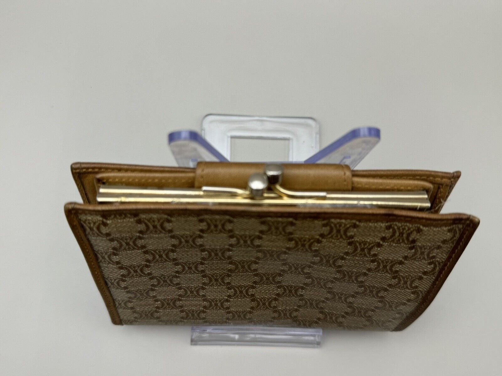 Authentic Celine Kiss Lock Wallet - image 3