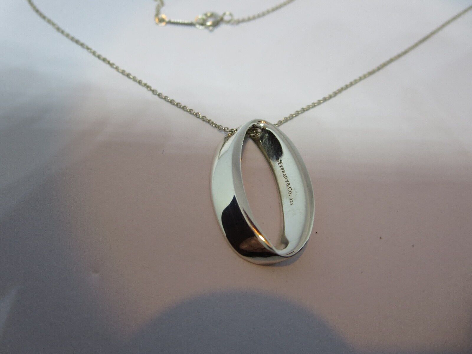 Genuine tiffany and co sterling silver rare flatt… - image 2